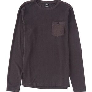 NEW NWT Hurley Felton Mens Long Sleeve Thermal Tee Size Small